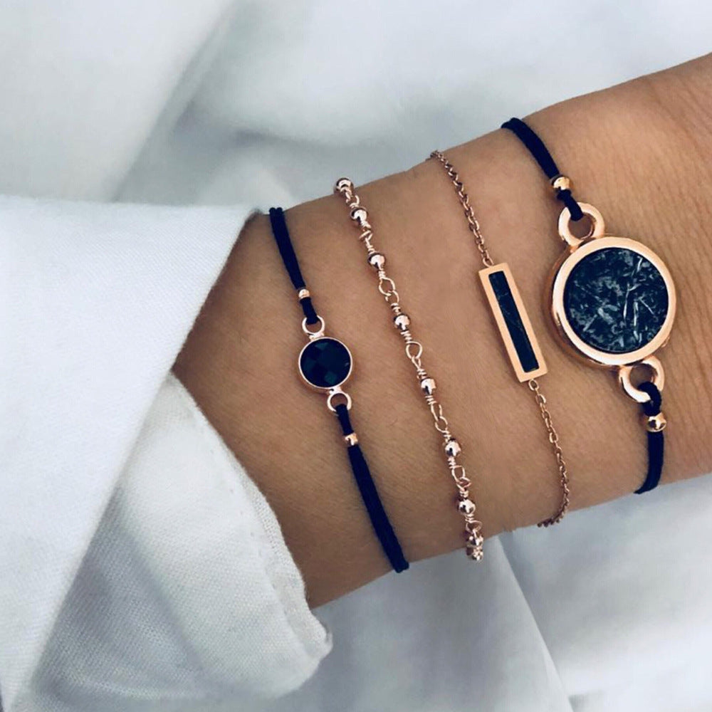 Charm Bohemian Bracelet & Bangle Set