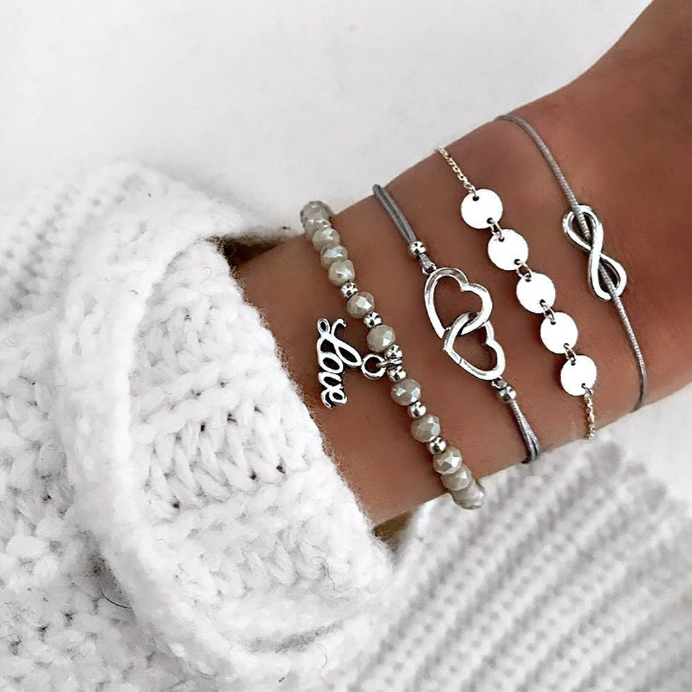 Charm Bohemian Bracelet & Bangle Set